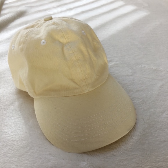Brandy Melville Accessories - Yellow John Galt katherine cap!